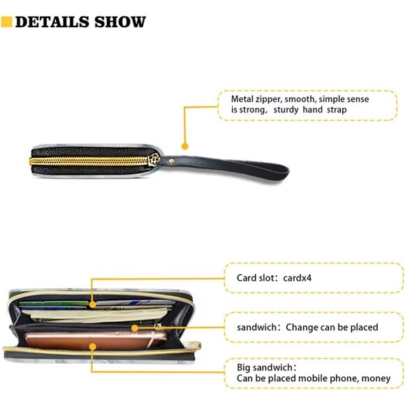 Women 3PCS Tote Bag with Wallet Purse Handbag Set Large Top Handle Casual Satche - Picture 4 of 7